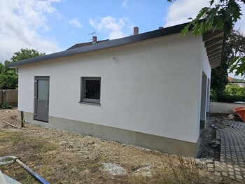 Abbruch und Neubau einer Doppelgarage