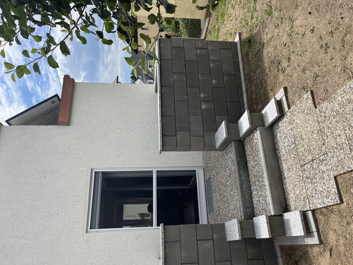 Anbau, Außenanlagen