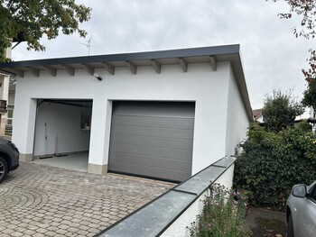 Abbruch und Neubau einer Doppelgarage